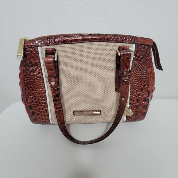 Brahmin Duxbury Stachel Pecan Bal Harbour. - Picture 1 of 16